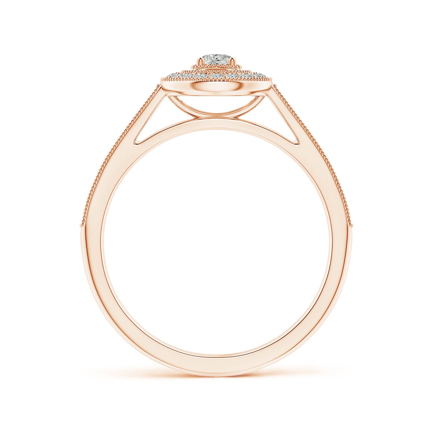 K, I3 / 0.31 CT / 14 KT Rose Gold