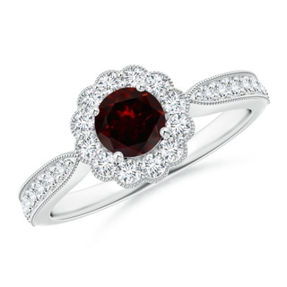 Round A Garnet