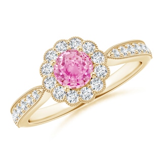 Round A Pink Sapphire