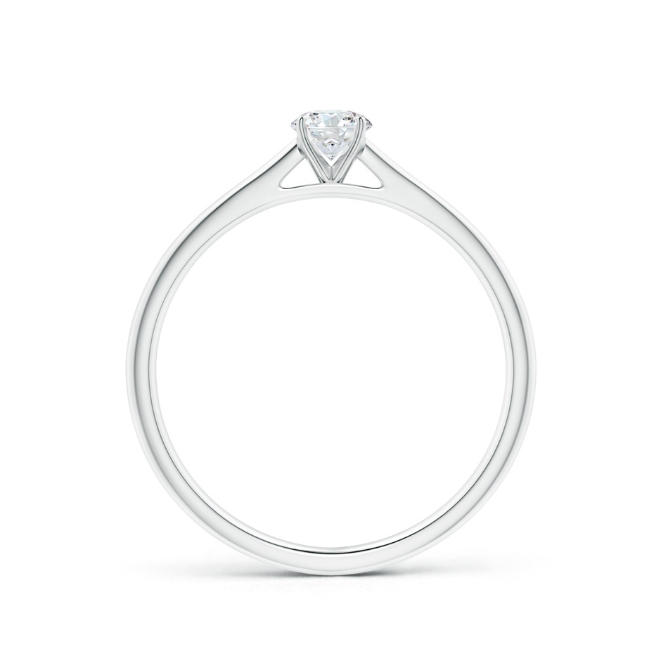 4.1mm GVS2 Round Diamond Tapered Cathedral Solitaire Engagement Ring in P950 Platinum side-1