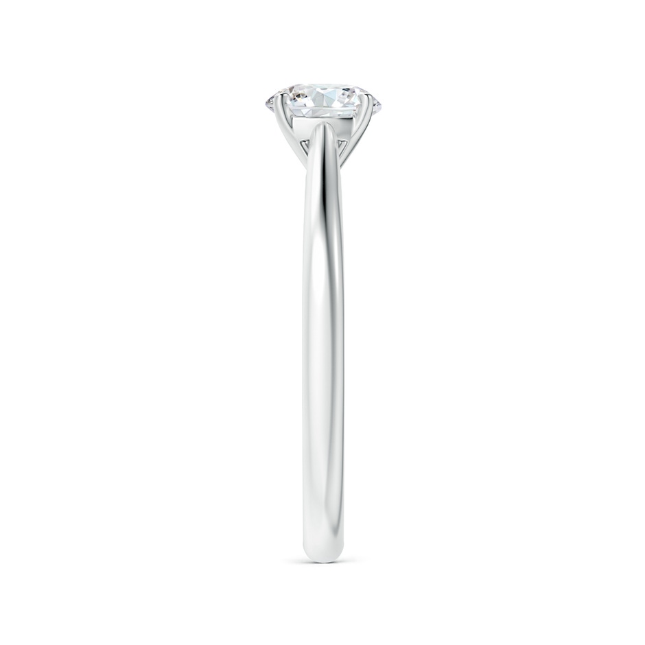 5.9mm GVS2 Round Diamond Tapered Cathedral Solitaire Engagement Ring in P950 Platinum side-2