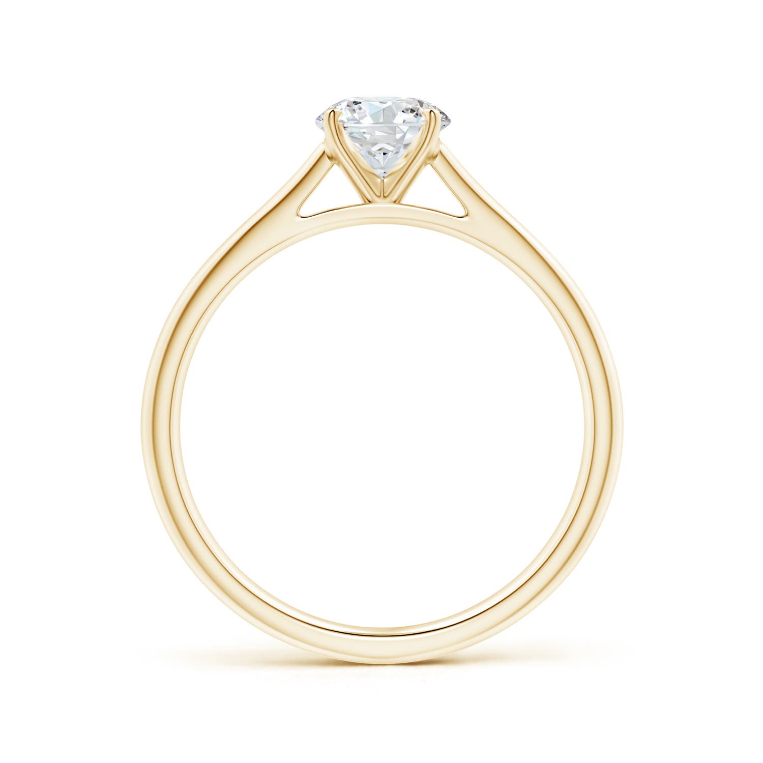 F-G, VS / 0.75 CT / 14 KT Yellow Gold