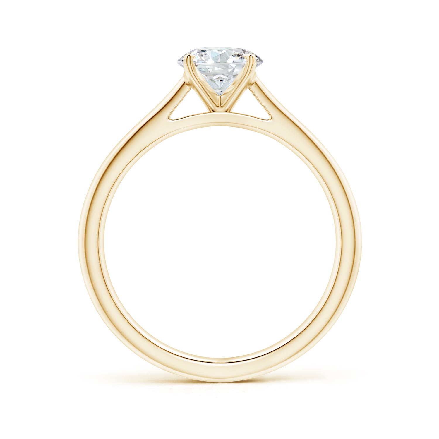 F-G, VS / 1 CT / 14 KT Yellow Gold