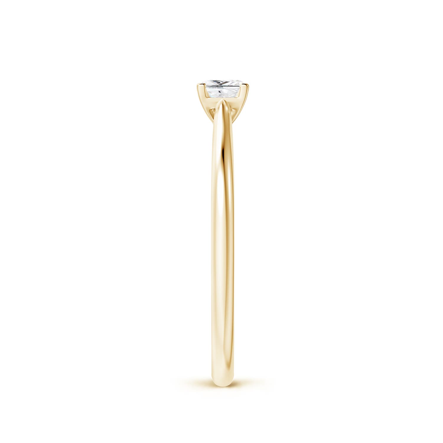 F-G, VS / 0.25 CT / 14 KT Yellow Gold