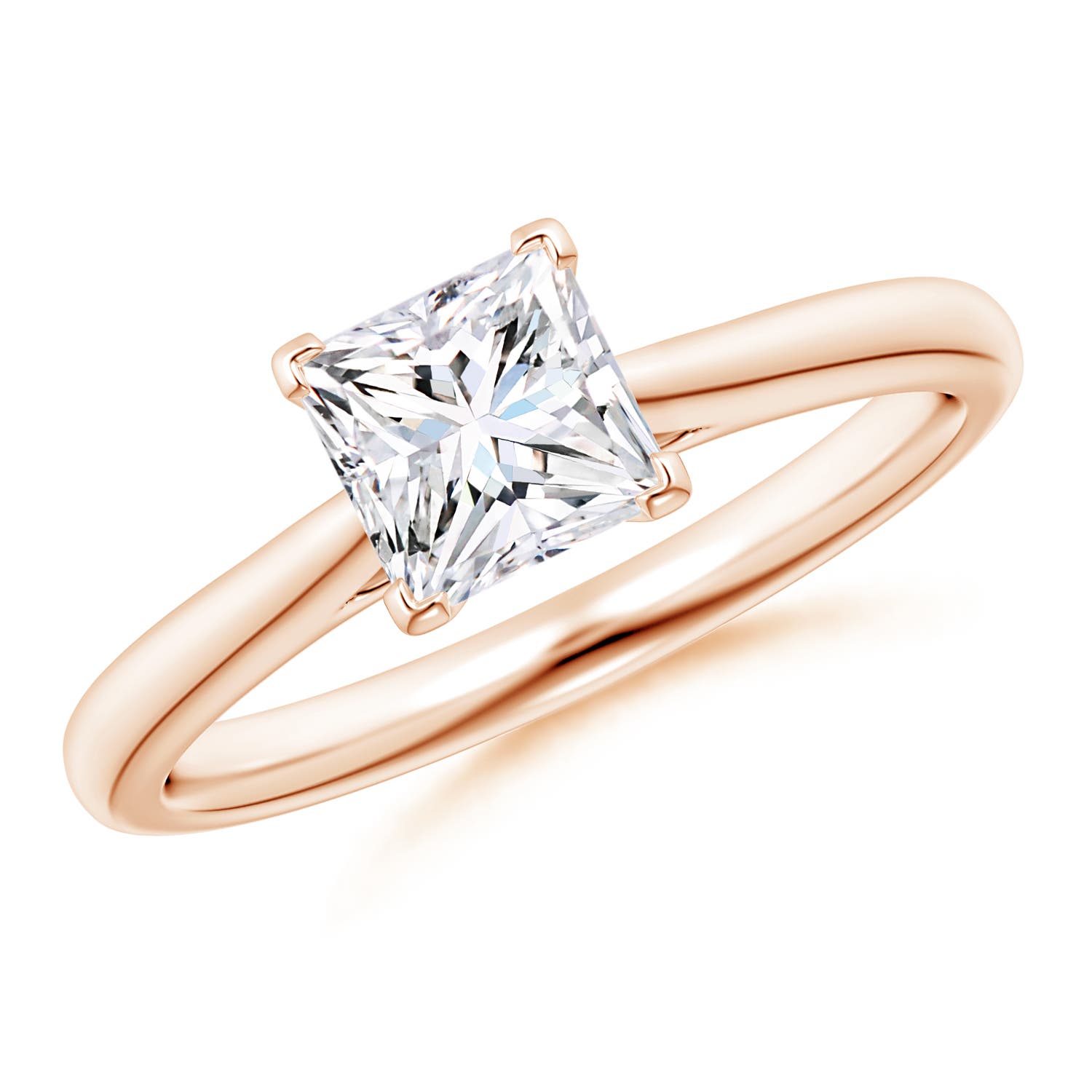 F-G, VS / 1.05 CT / 14 KT Rose Gold