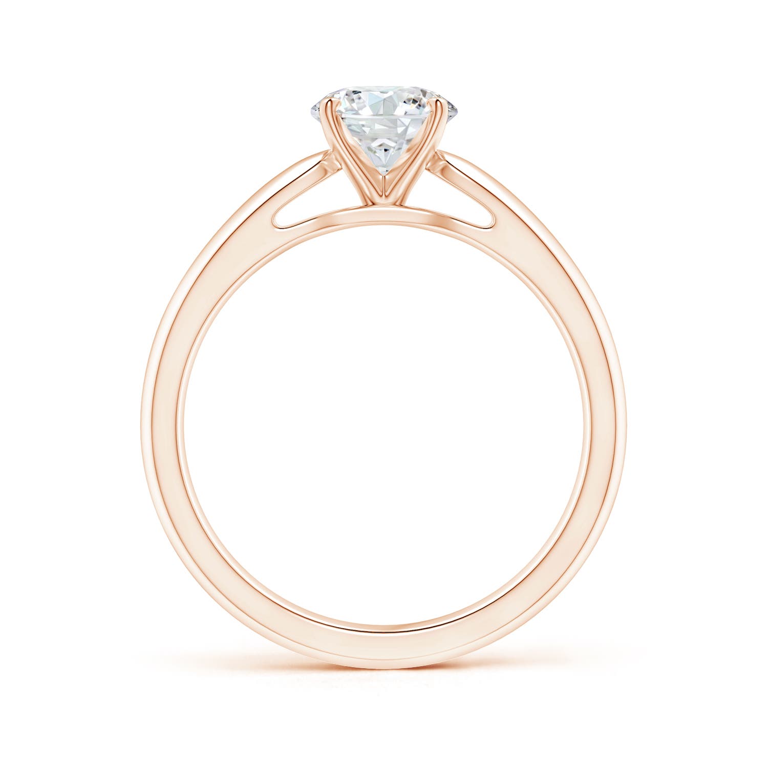 F-G, VS / 1 CT / 14 KT Rose Gold