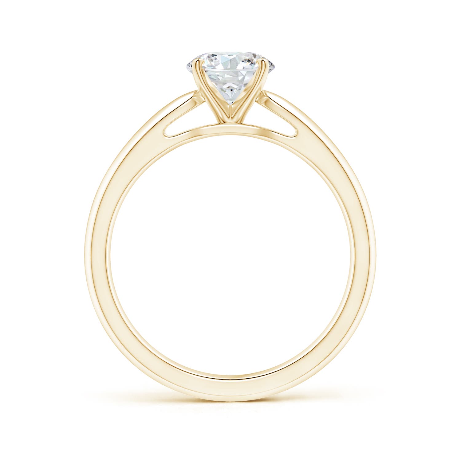 F-G, VS / 1 CT / 14 KT Yellow Gold