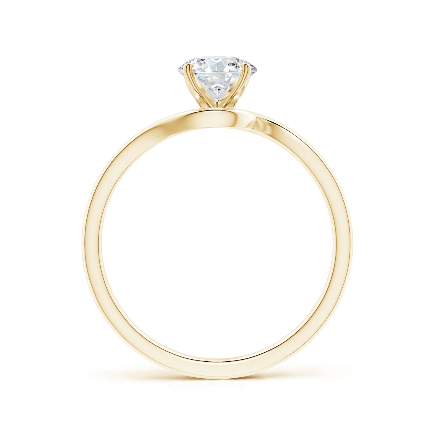 F-G, VS / 0.75 CT / 14 KT Yellow Gold