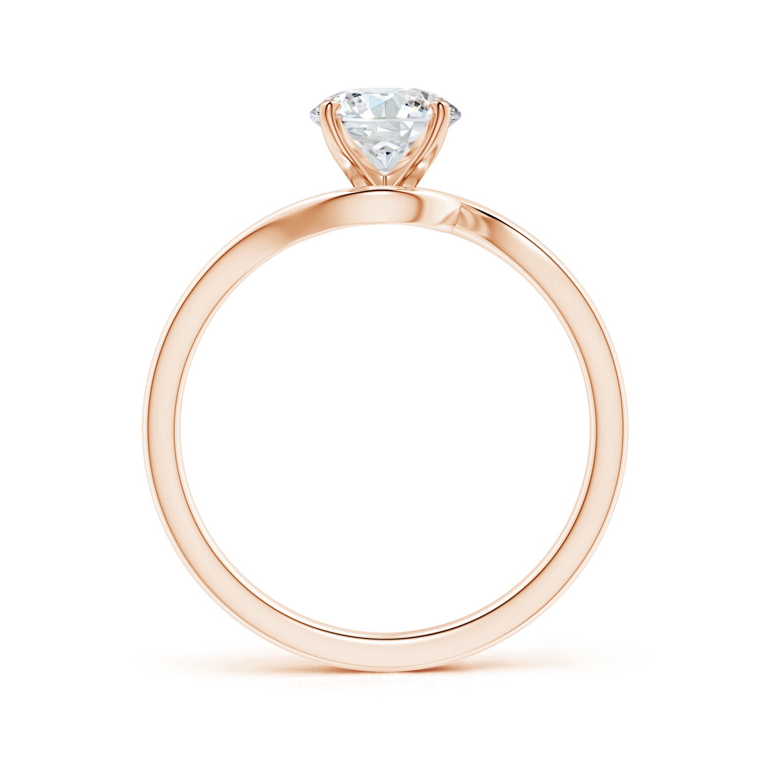 F-G, VS / 1 CT / 14 KT Rose Gold