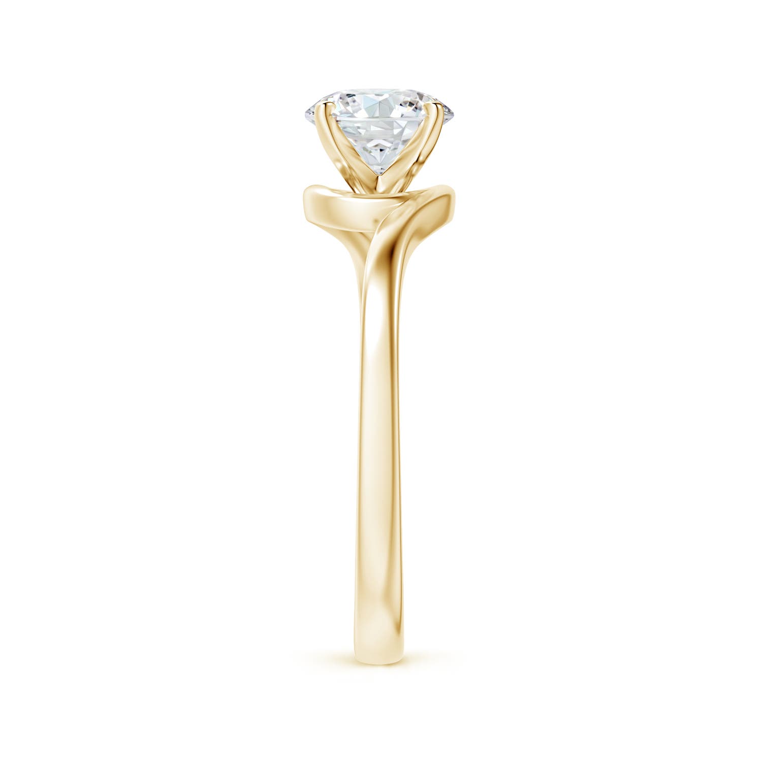 F-G, VS / 1 CT / 14 KT Yellow Gold