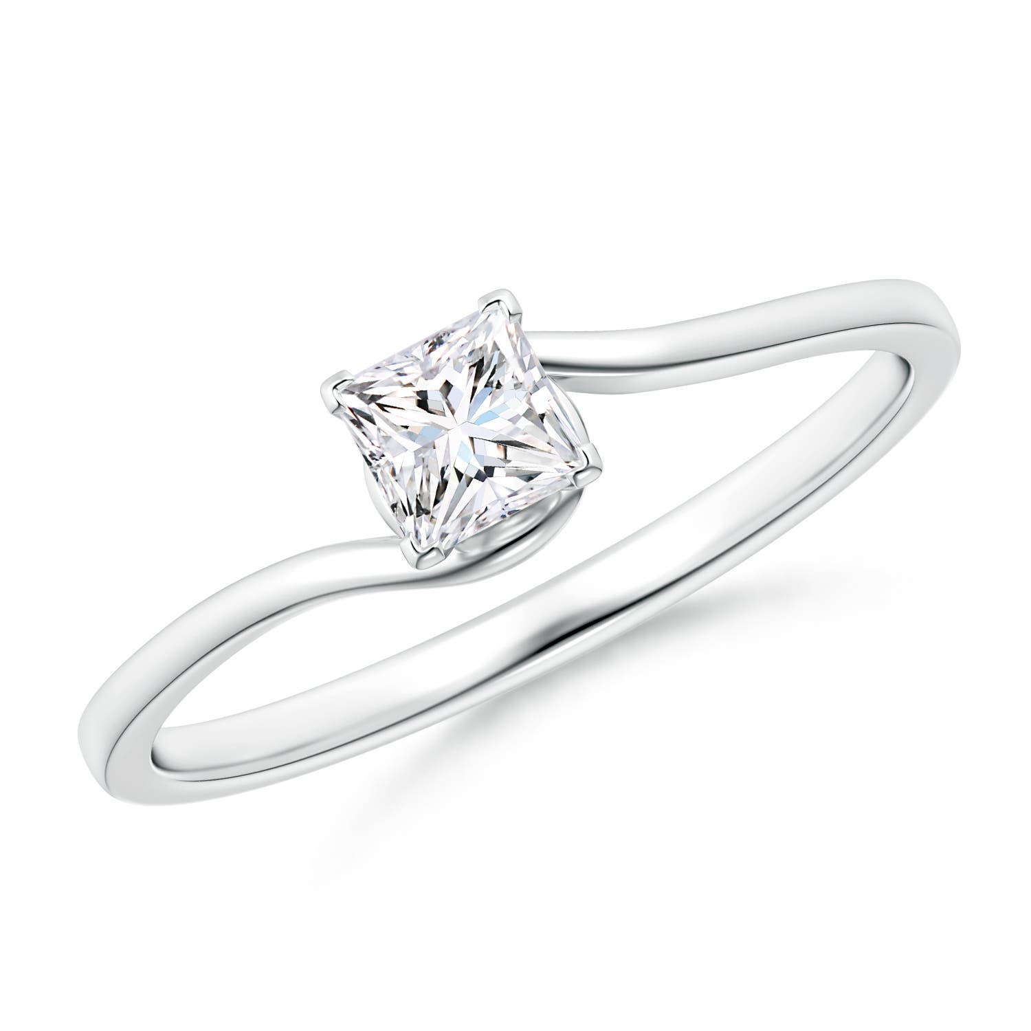 G, VS2 / 0.25 CT / 14 KT White Gold