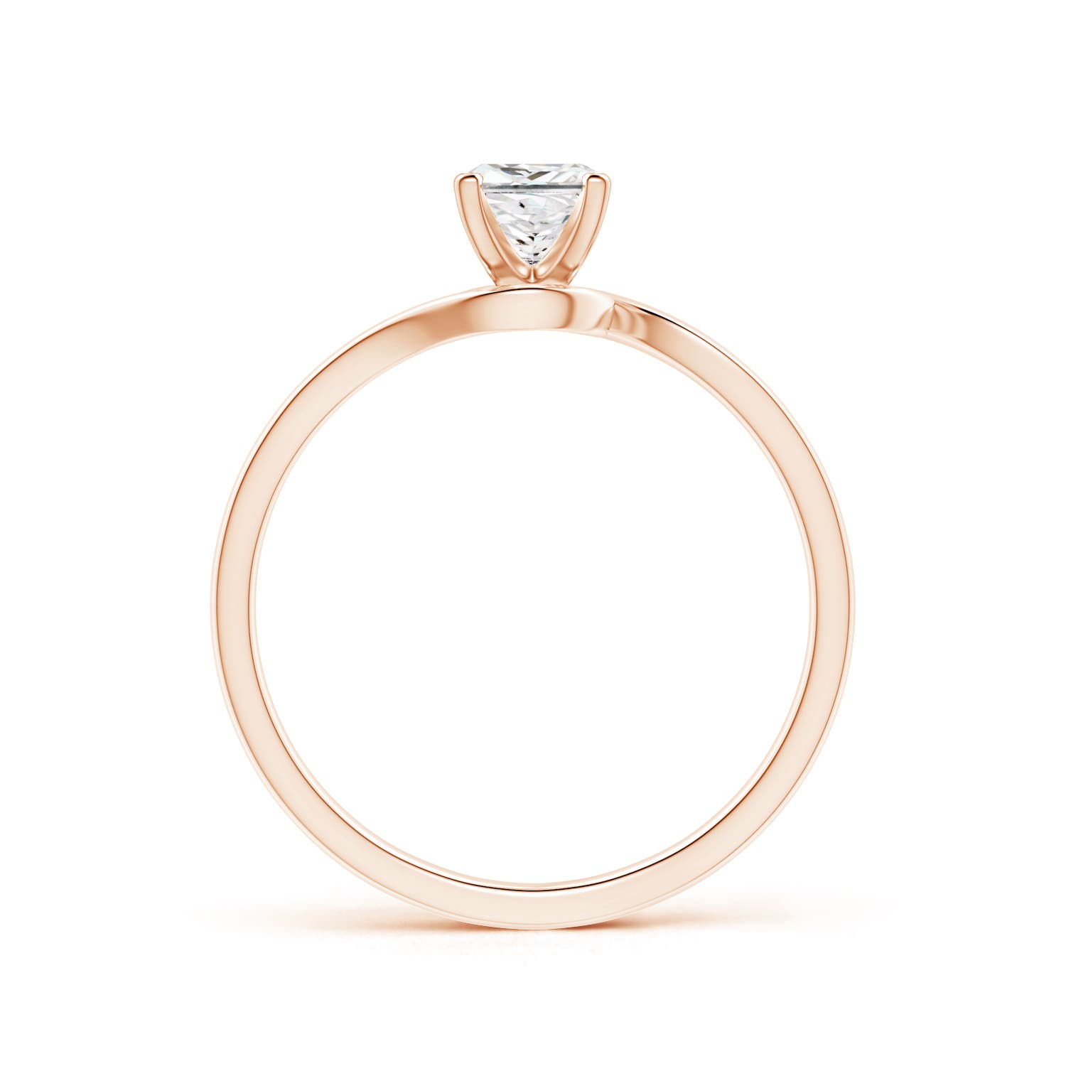 G, VS2 / 0.5 CT / 14 KT Rose Gold