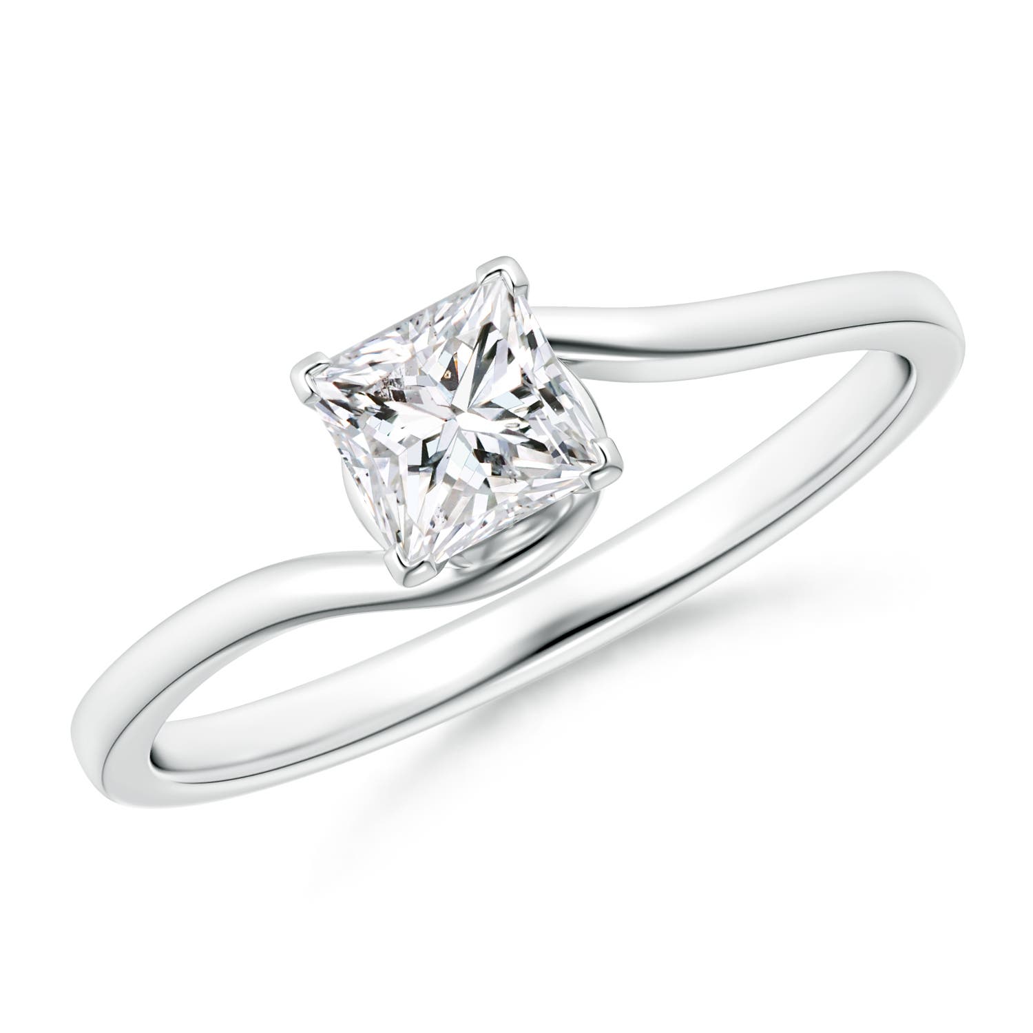 H, SI2 / 0.5 CT / 14 KT White Gold