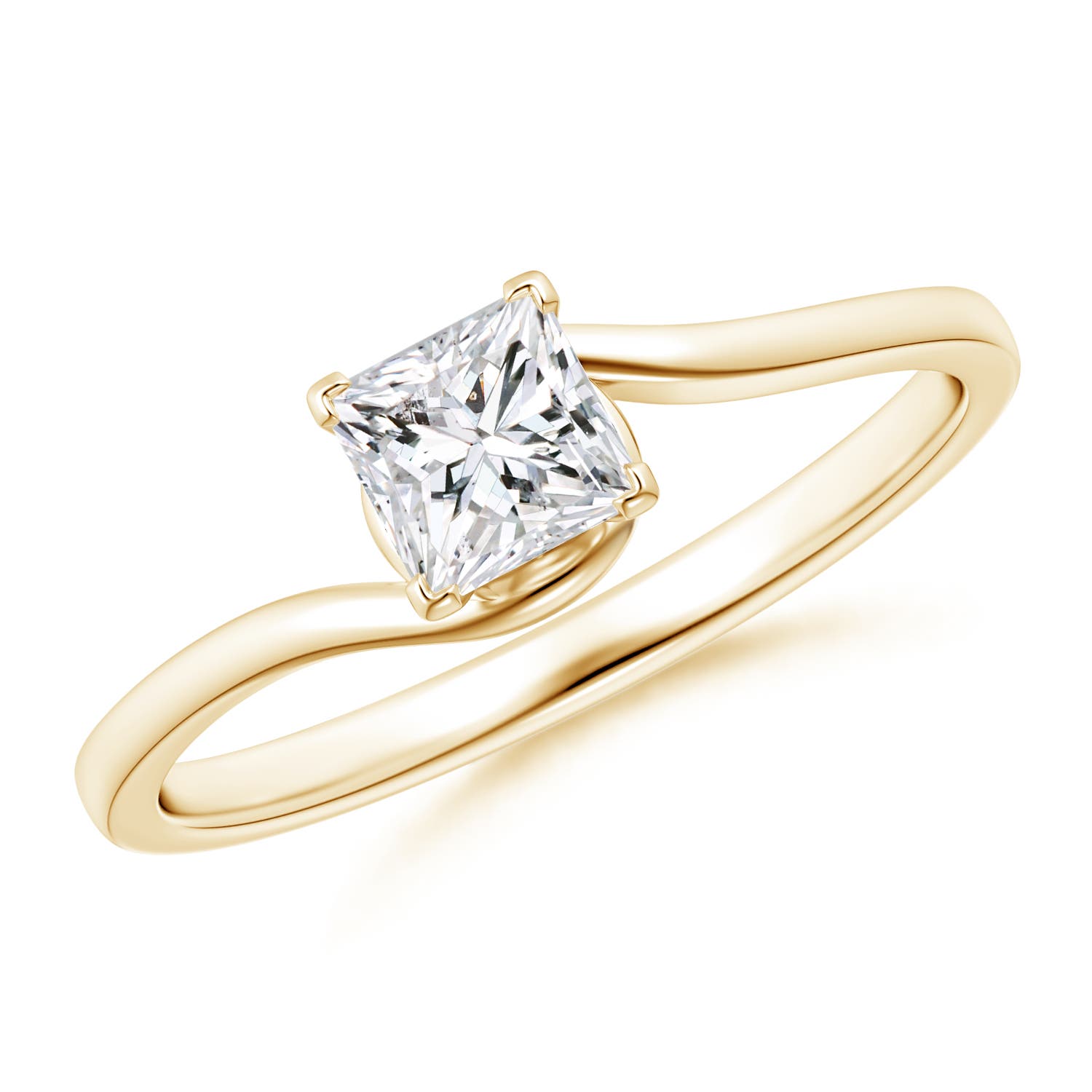 H, SI2 / 0.5 CT / 14 KT Yellow Gold