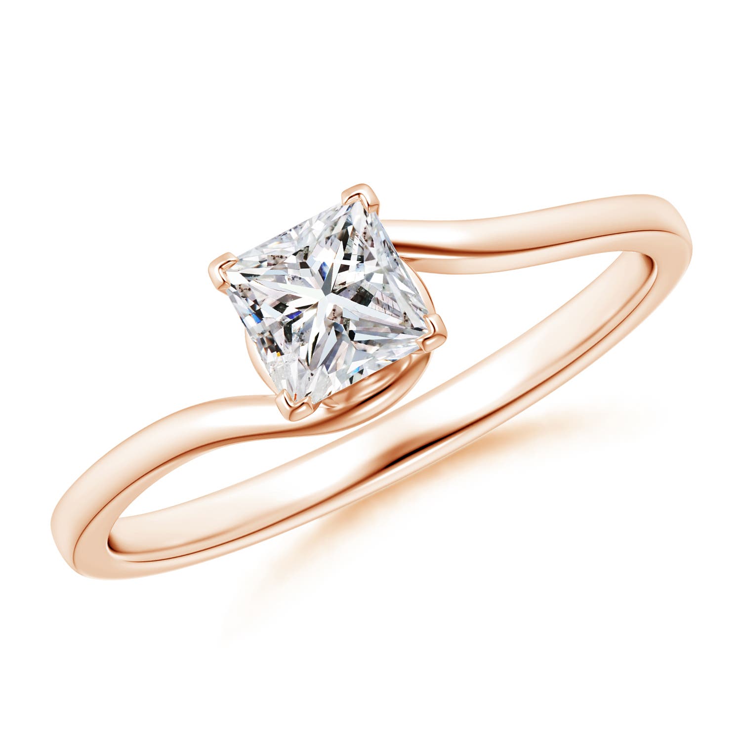 I-J, I1-I2 / 0.5 CT / 14 KT Rose Gold