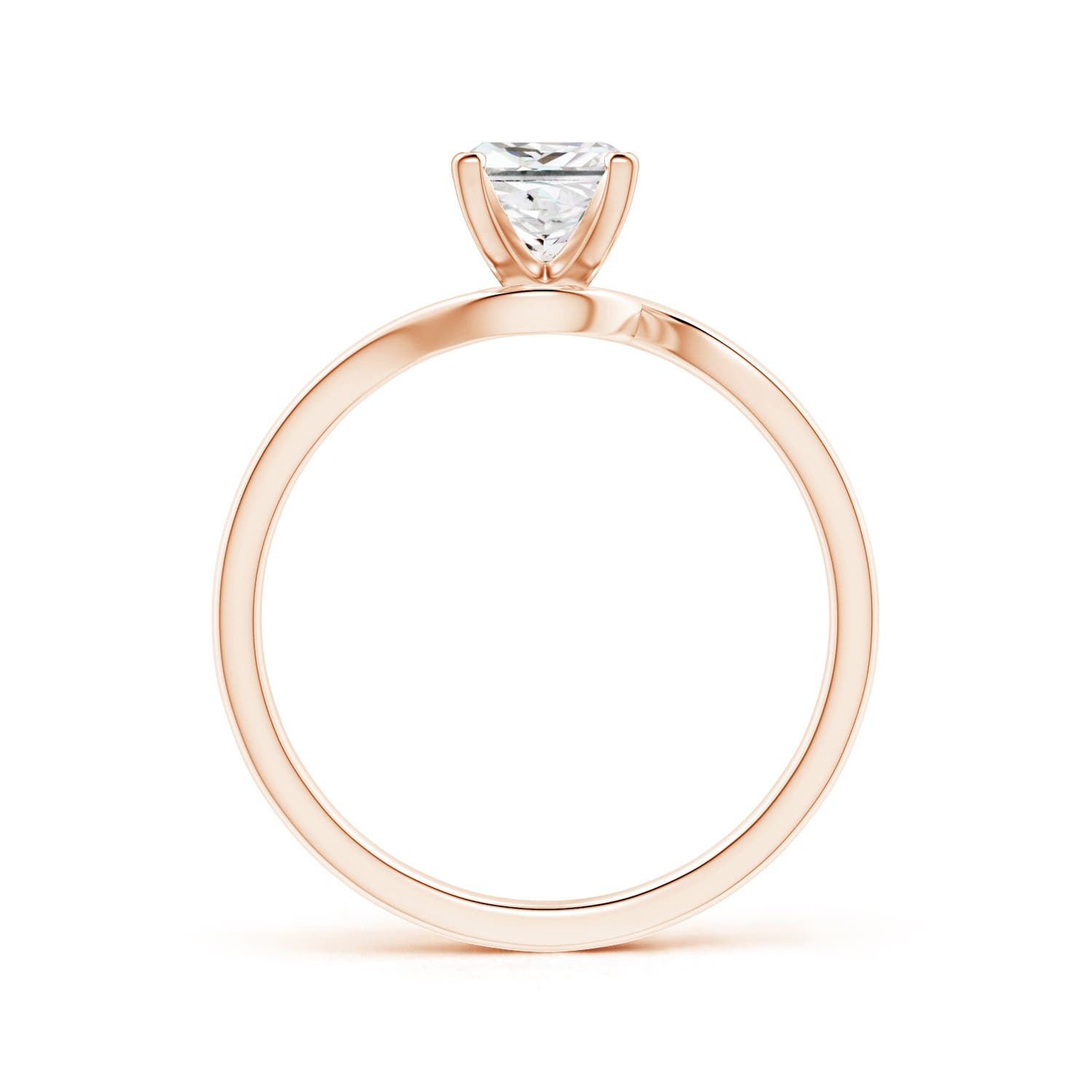 G, VS2 / 0.75 CT / 14 KT Rose Gold