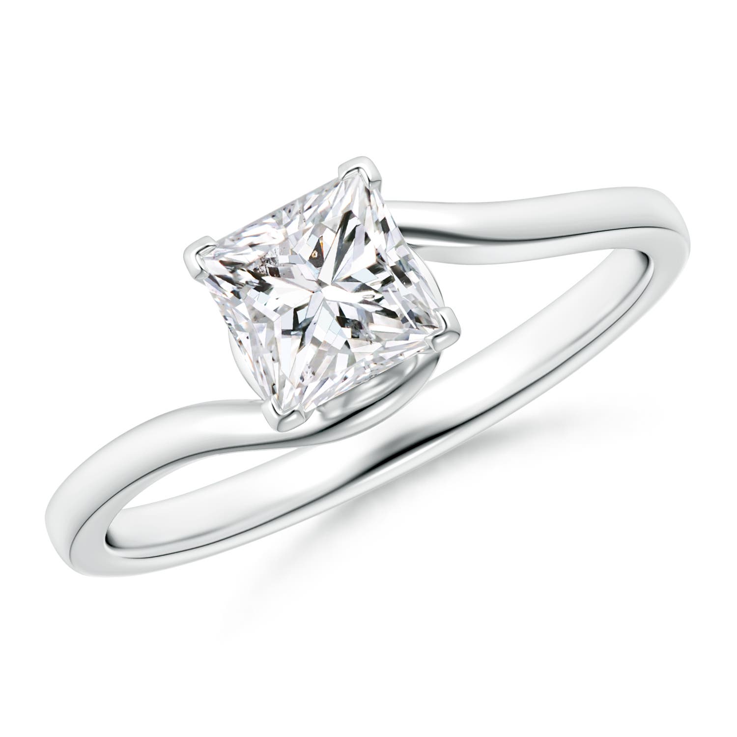 H, SI2 / 0.75 CT / 14 KT White Gold