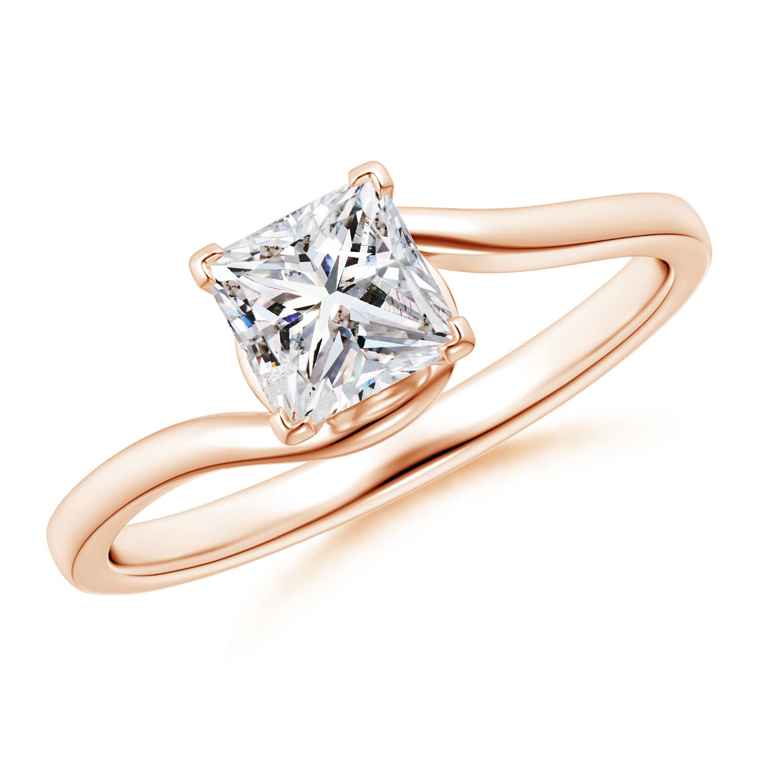 I-J, I1-I2 / 0.75 CT / 14 KT Rose Gold