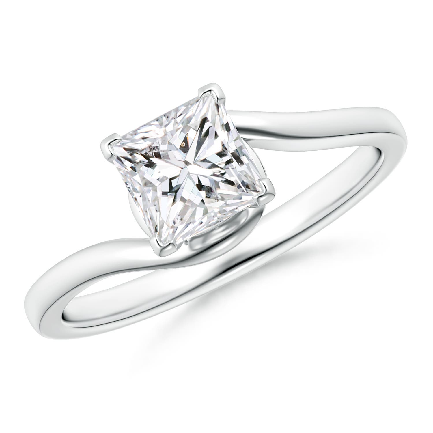 H, SI2 / 1.05 CT / 14 KT White Gold