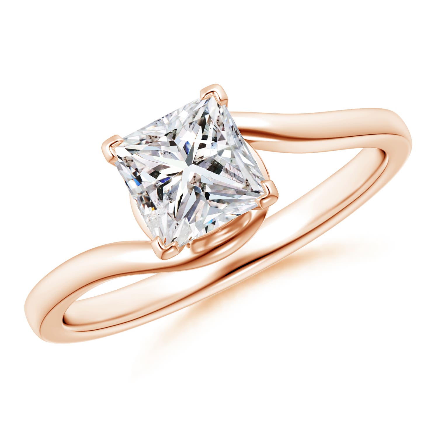 I-J, I1-I2 / 1.05 CT / 14 KT Rose Gold