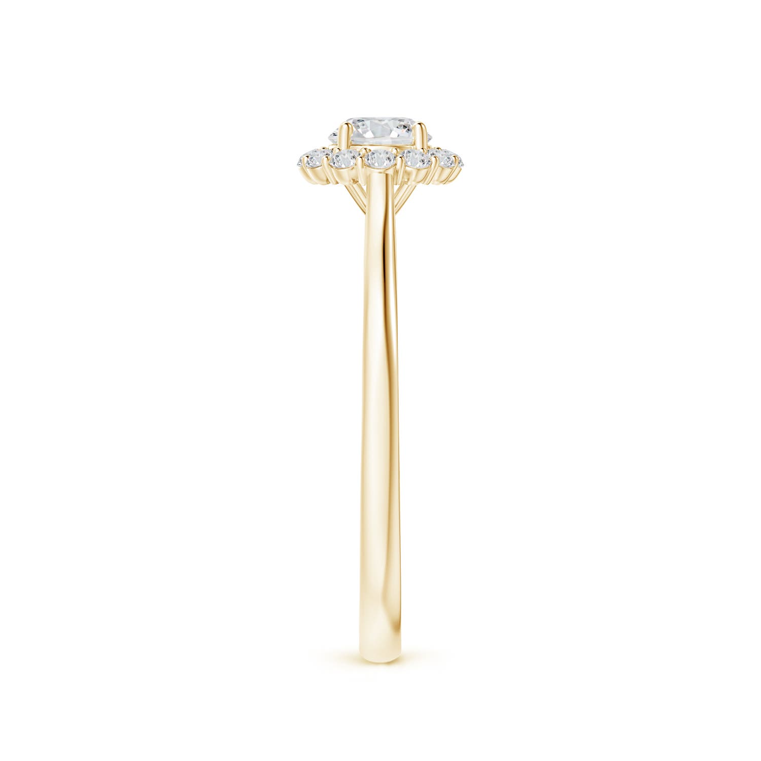 H, SI2 / 0.49 CT / 14 KT Yellow Gold