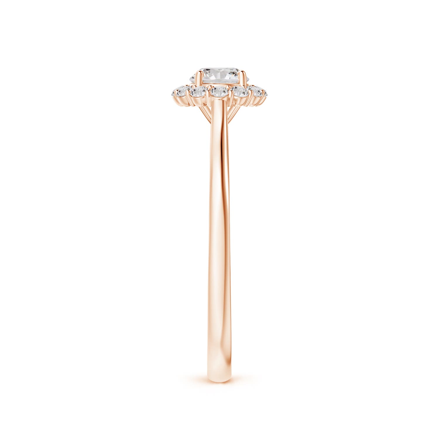 I-J, I1-I2 / 0.49 CT / 14 KT Rose Gold