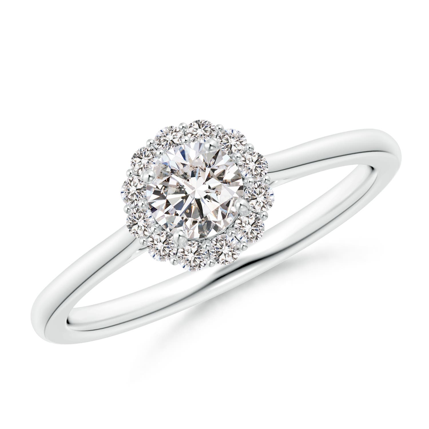 I-J, I1-I2 / 0.49 CT / 14 KT White Gold