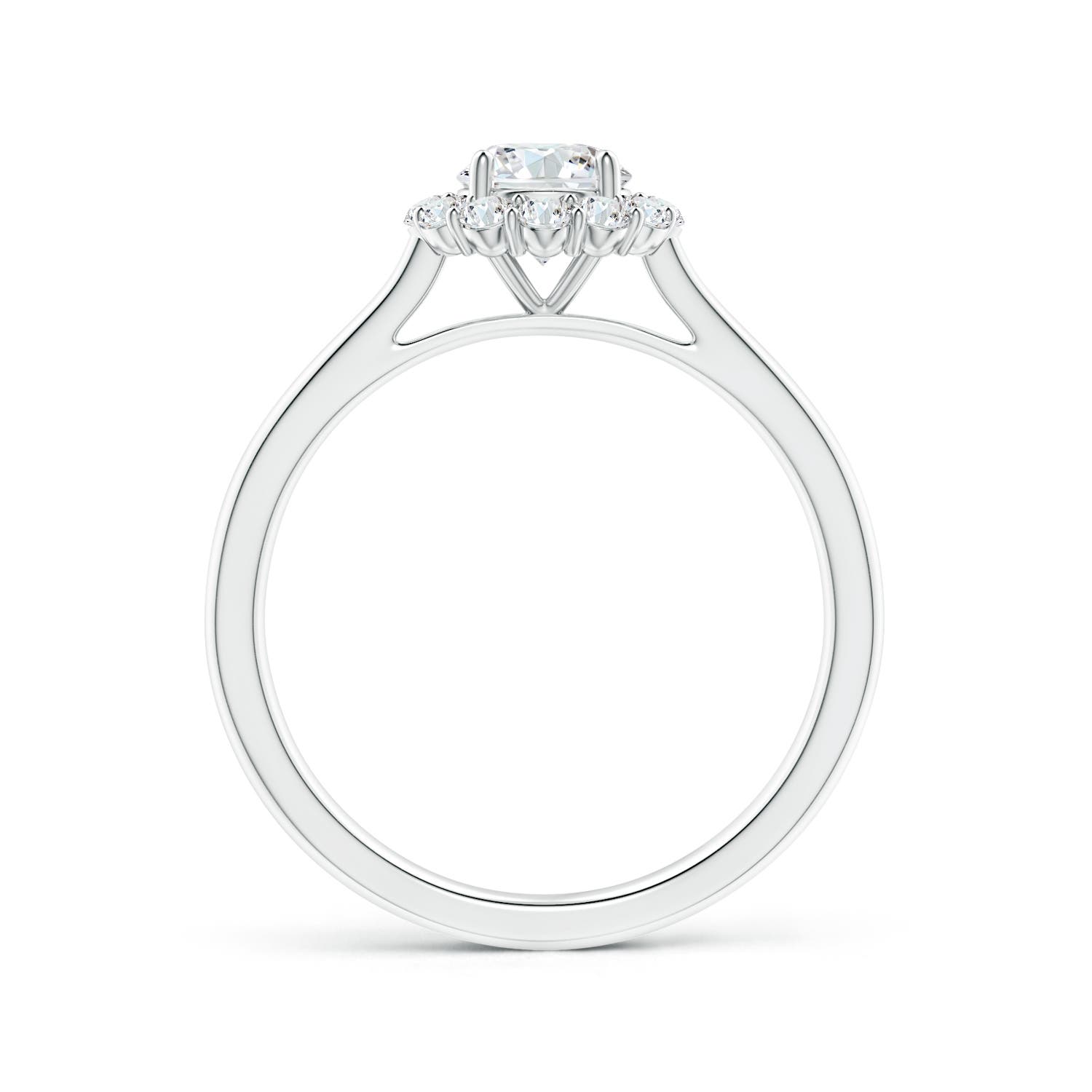 F-G, VS / 0.77 CT / 14 KT White Gold