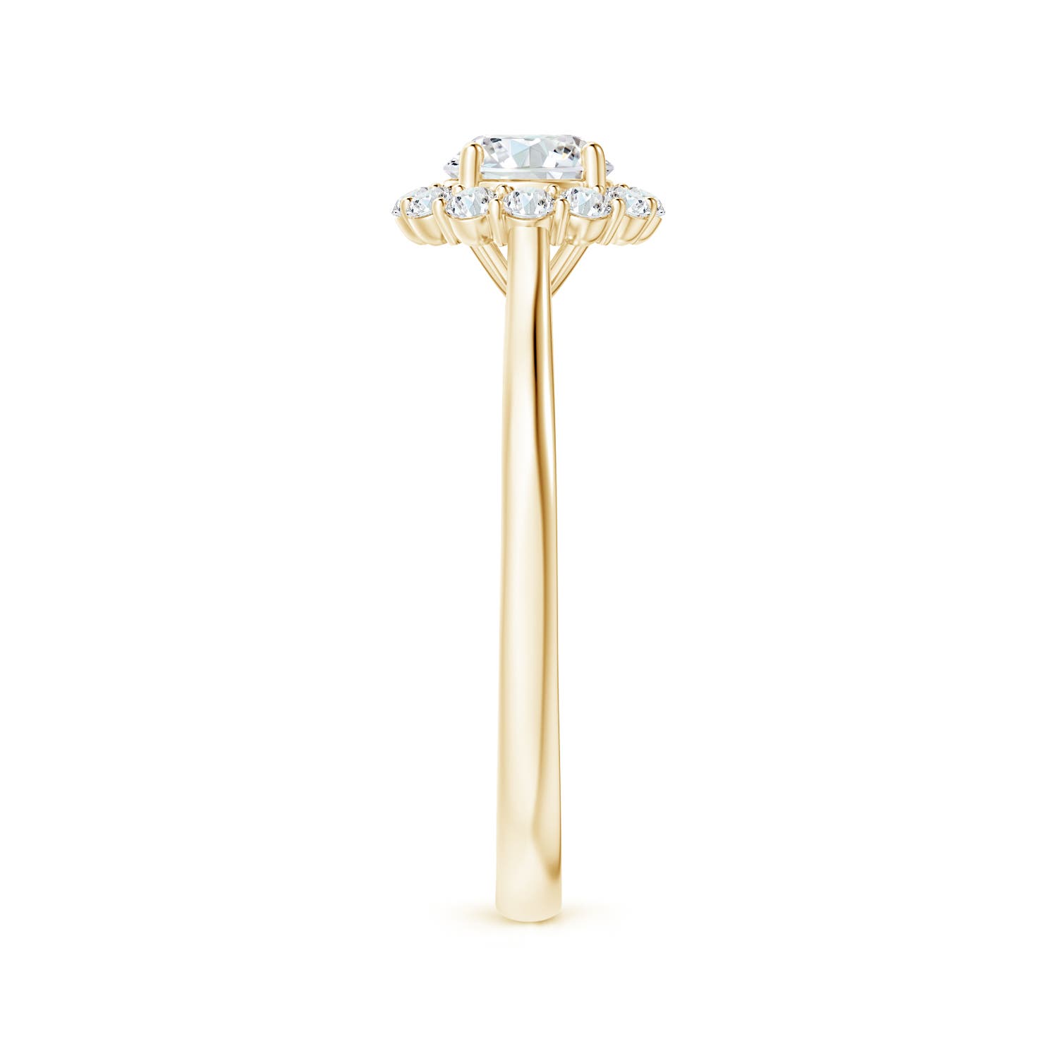 F-G, VS / 0.77 CT / 14 KT Yellow Gold