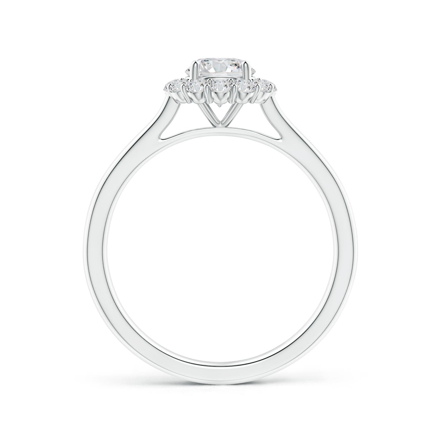 H, SI2 / 0.77 CT / 14 KT White Gold