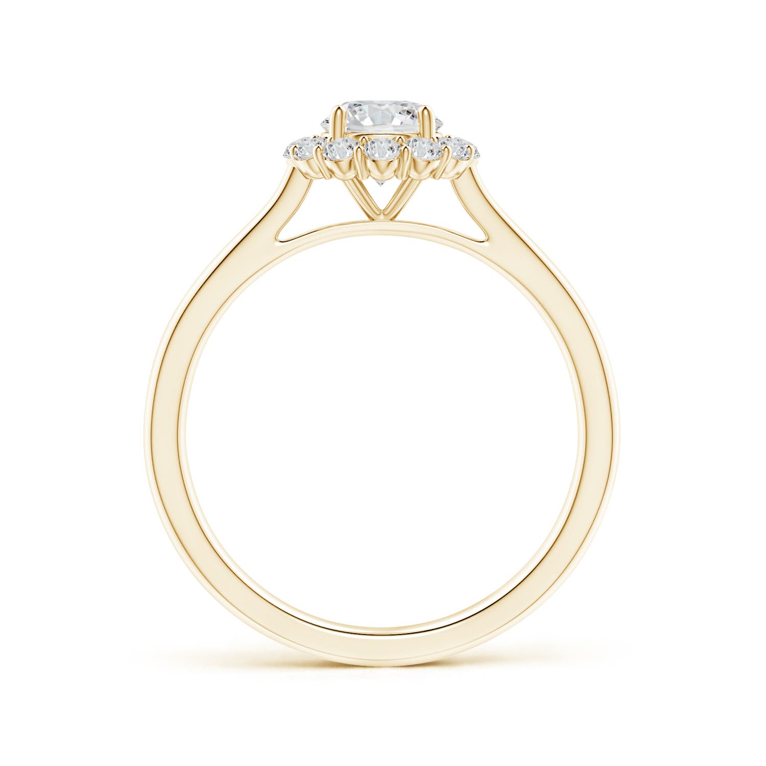 H, SI2 / 0.77 CT / 14 KT Yellow Gold