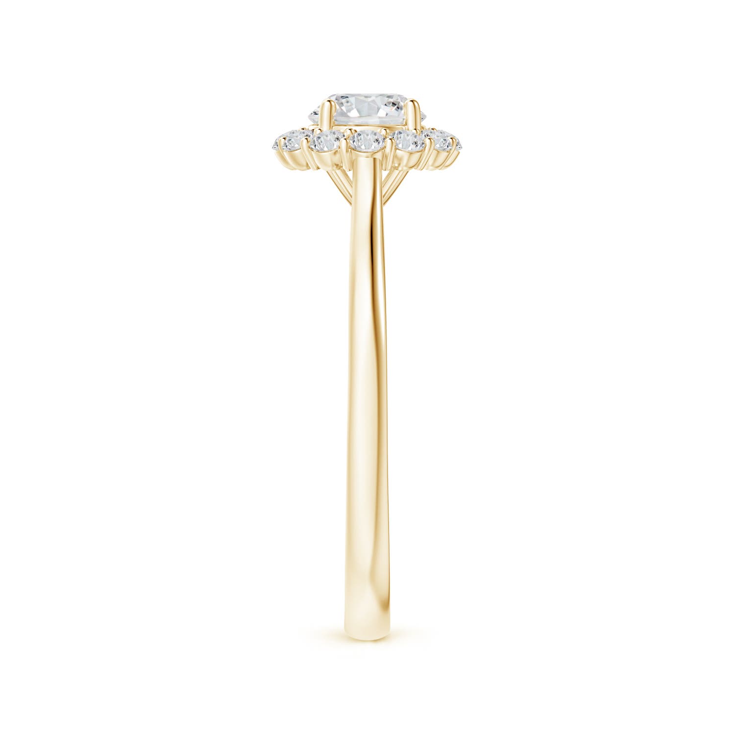 H, SI2 / 0.77 CT / 14 KT Yellow Gold