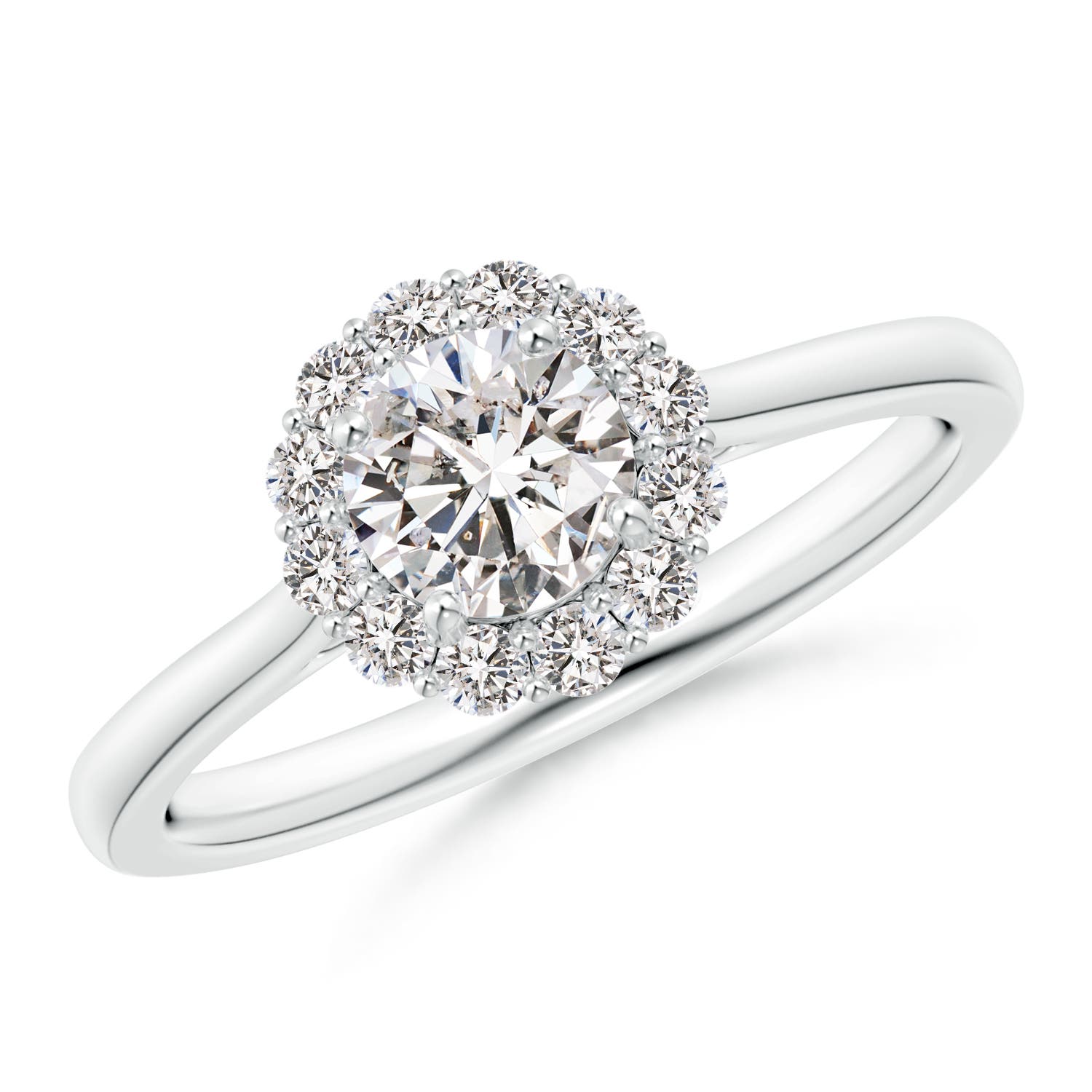 I-J, I1-I2 / 0.77 CT / 14 KT White Gold