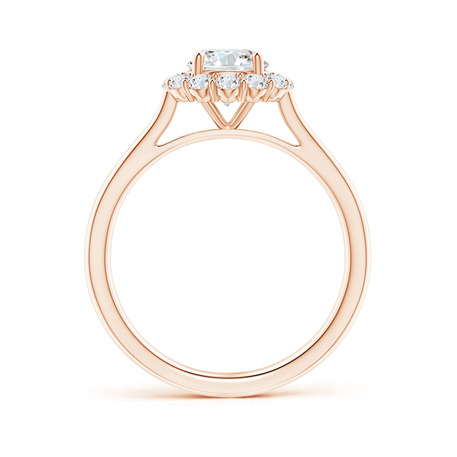 F-G, VS / 1.02 CT / 14 KT Rose Gold