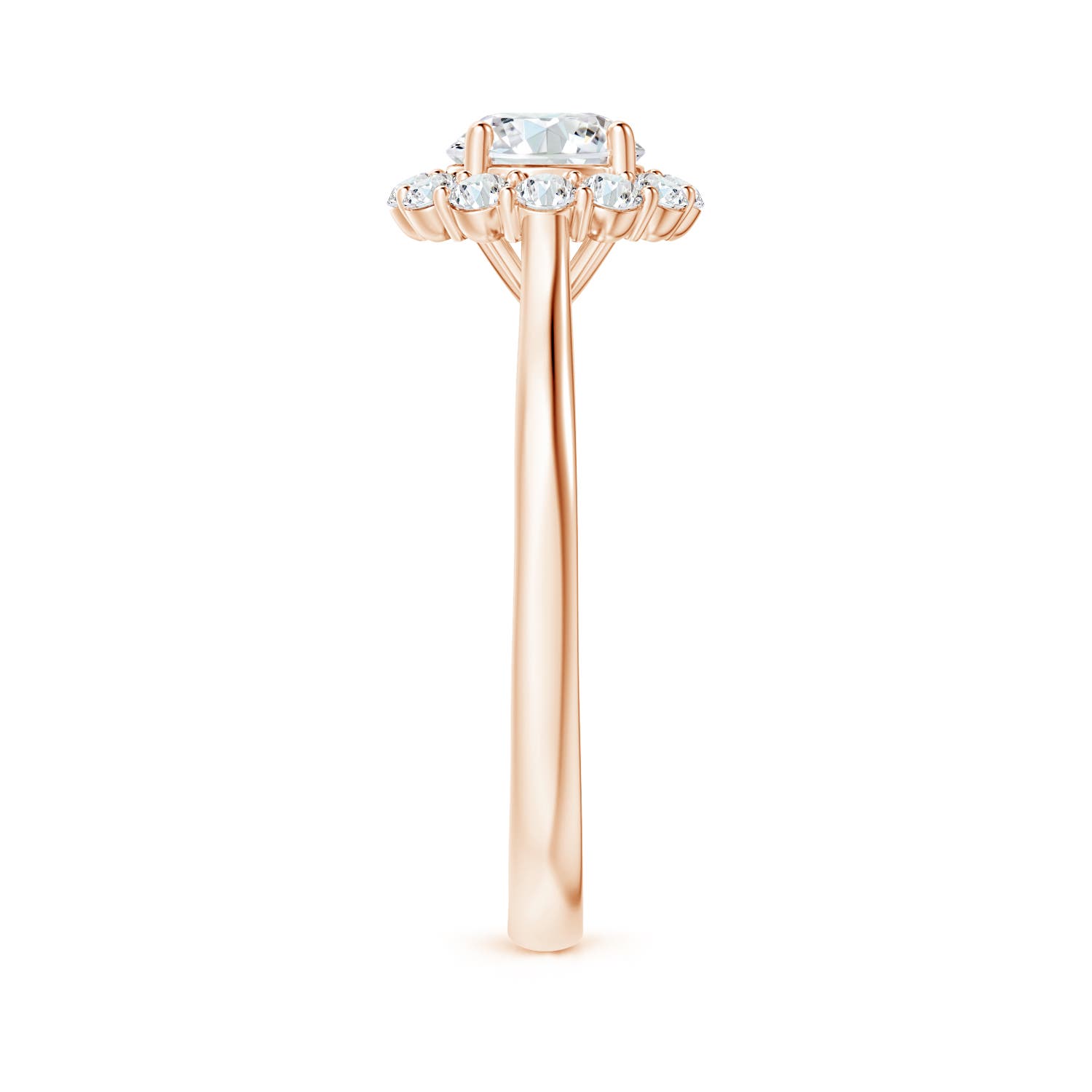 F-G, VS / 1.02 CT / 14 KT Rose Gold