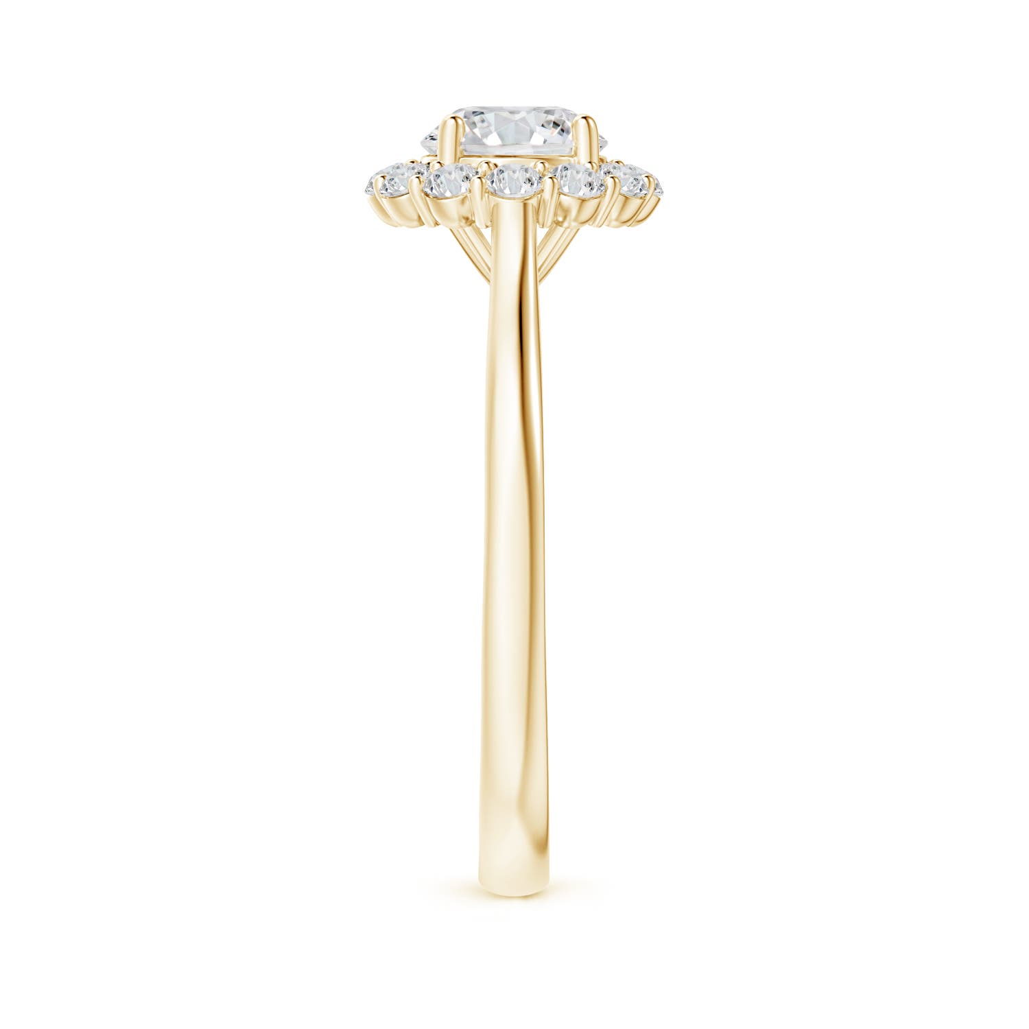 H, SI2 / 1.02 CT / 14 KT Yellow Gold