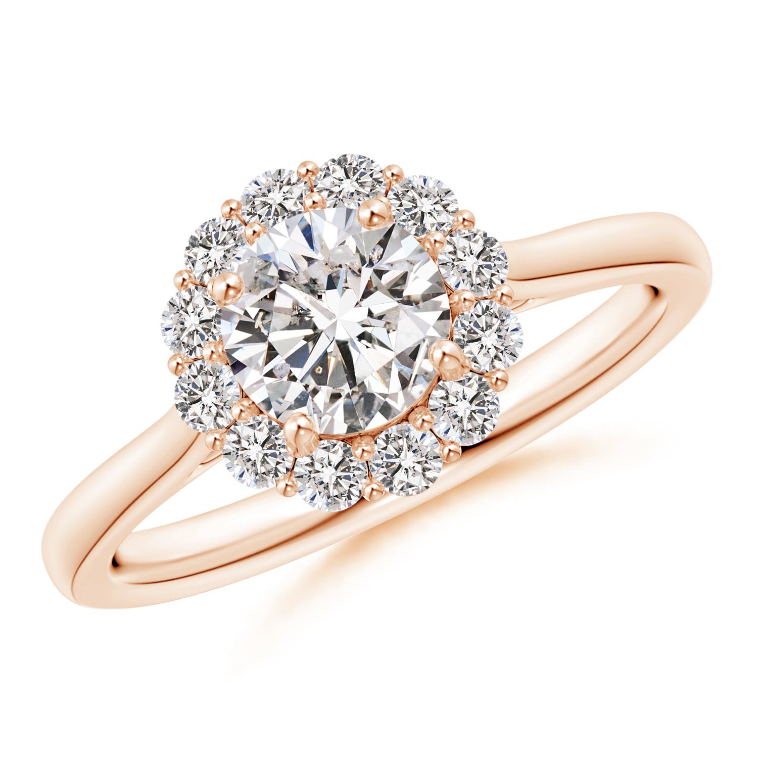 I-J, I1-I2 / 1.02 CT / 14 KT Rose Gold