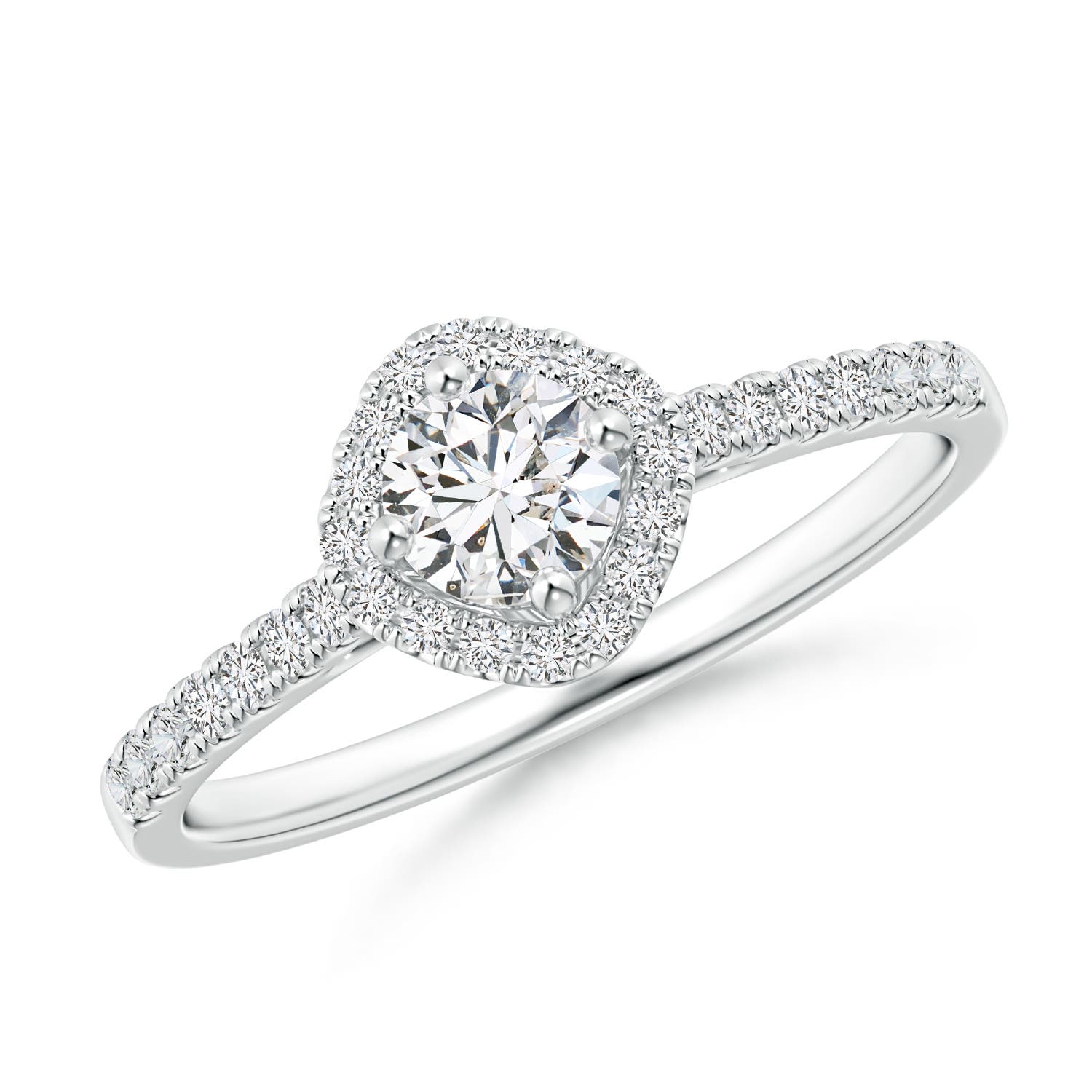 H, SI2 / 0.52 CT / 14 KT White Gold