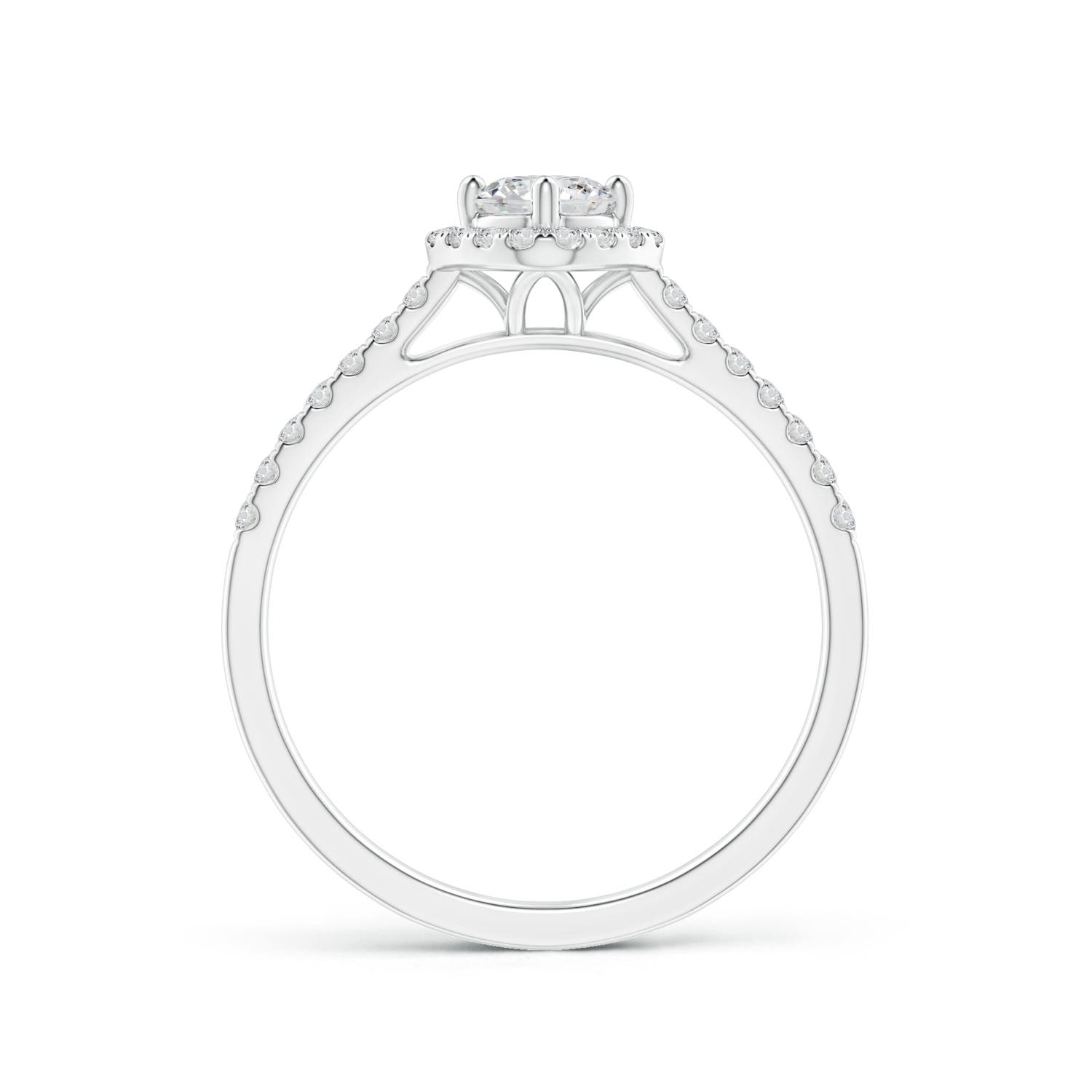 H, SI2 / 0.52 CT / 14 KT White Gold