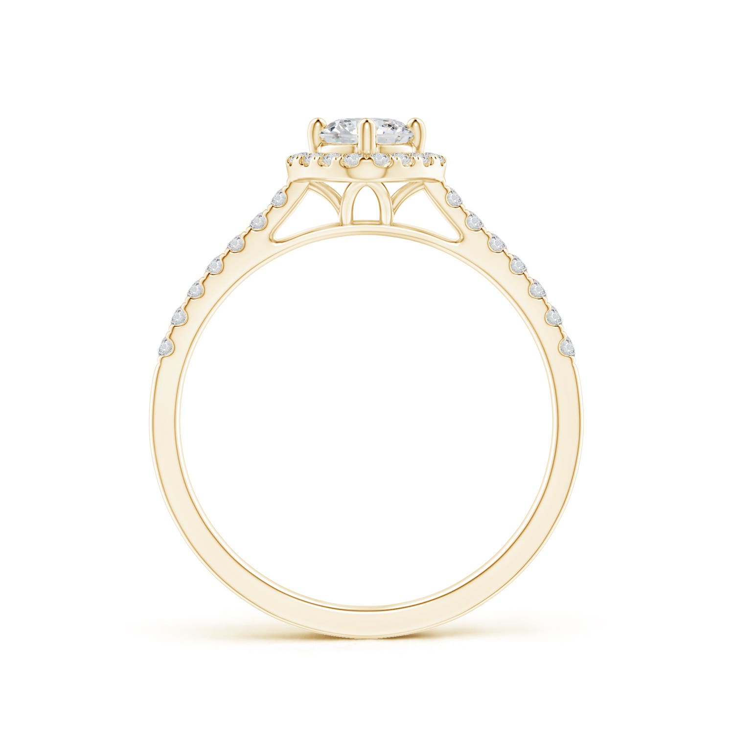 H, SI2 / 0.52 CT / 14 KT Yellow Gold