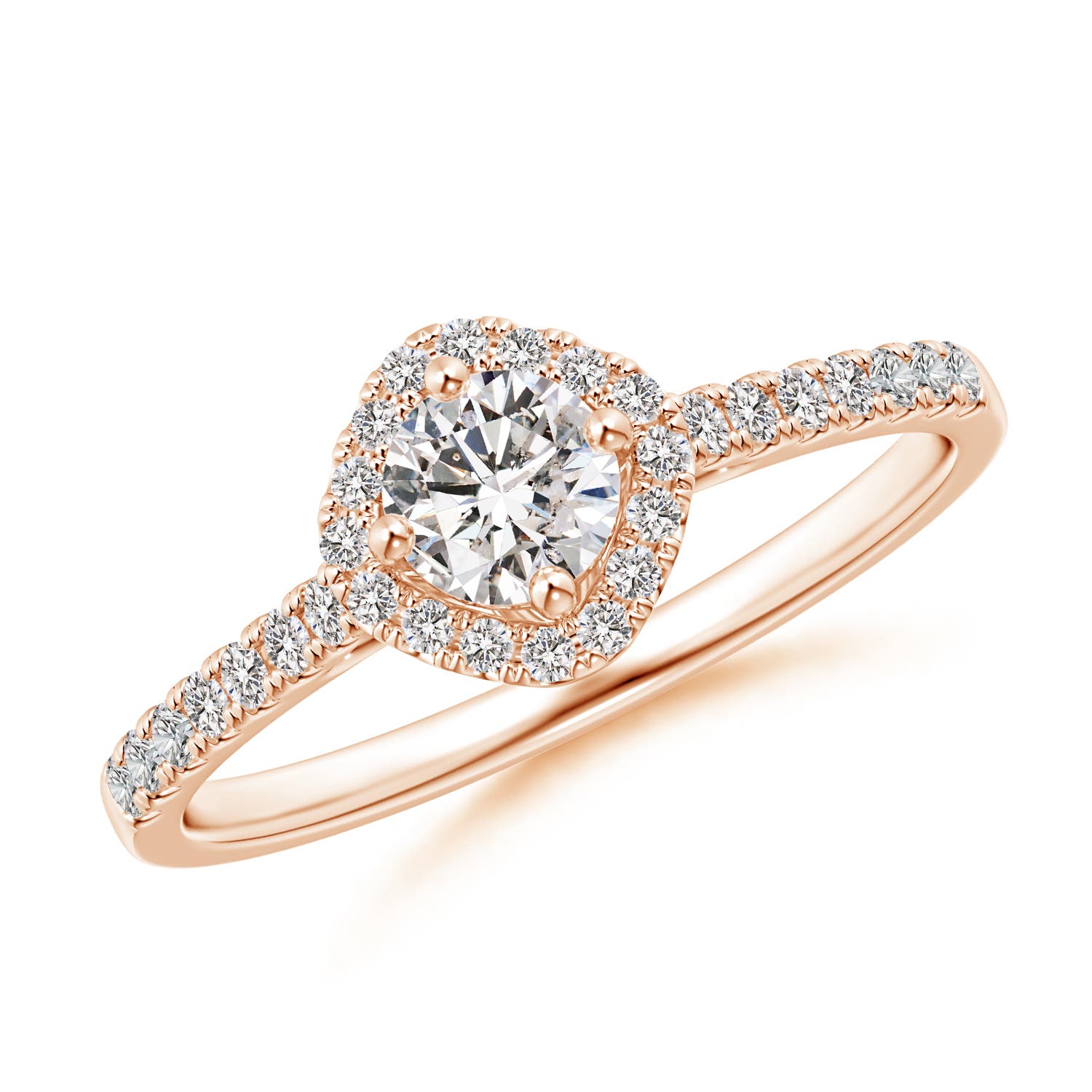 I-J, I1-I2 / 0.52 CT / 14 KT Rose Gold