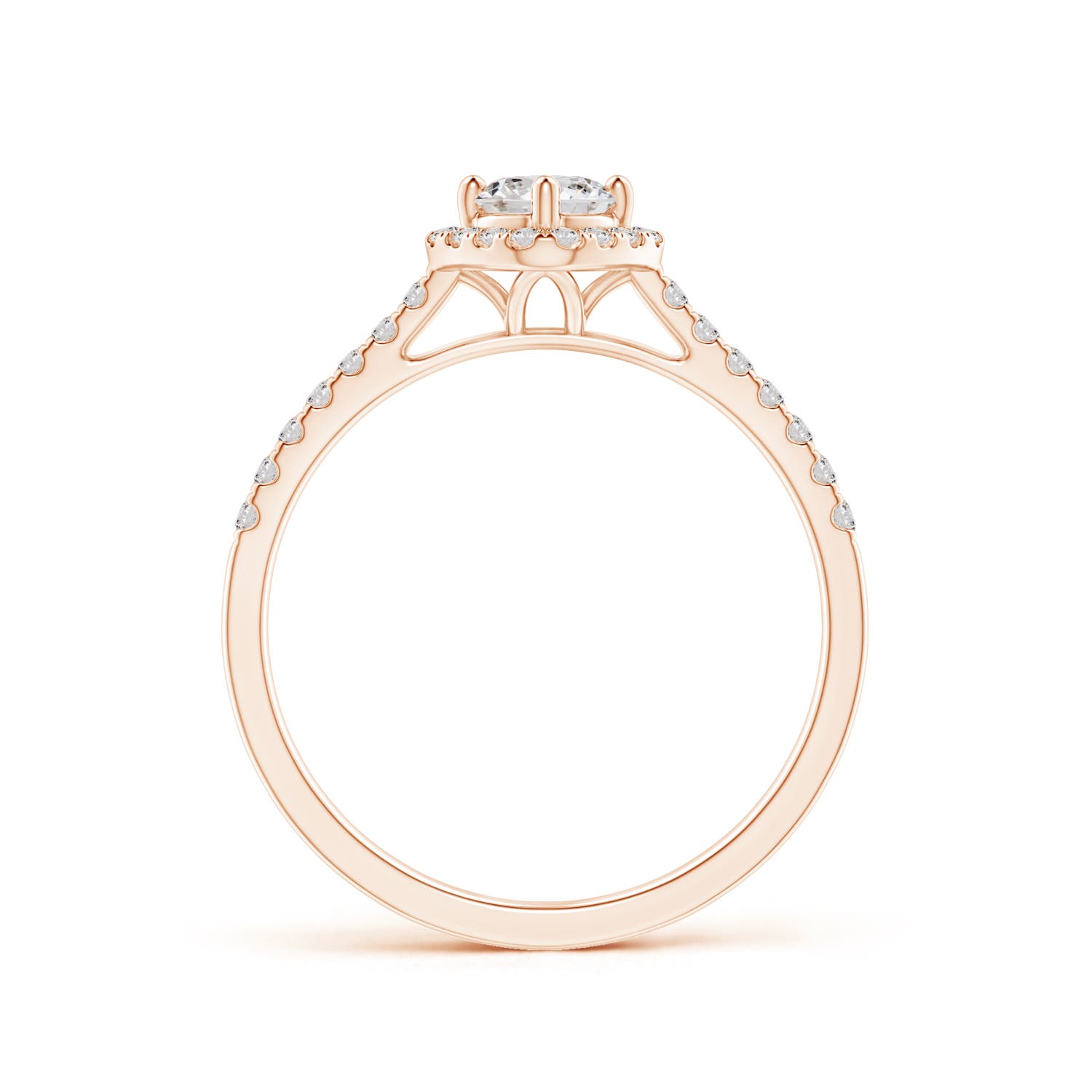 I-J, I1-I2 / 0.52 CT / 14 KT Rose Gold