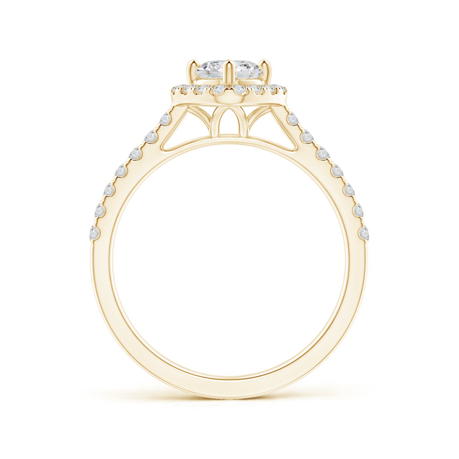 H, SI2 / 0.75 CT / 14 KT Yellow Gold