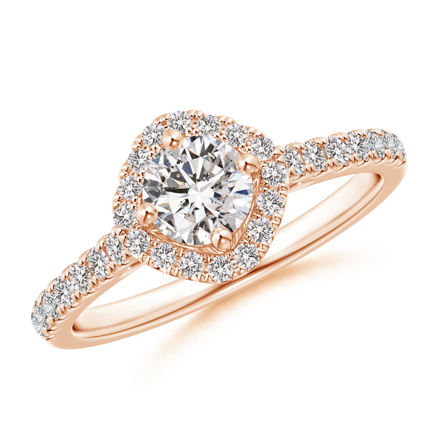 I-J, I1-I2 / 0.75 CT / 14 KT Rose Gold