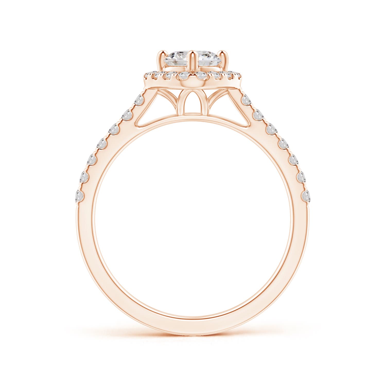 I-J, I1-I2 / 0.75 CT / 14 KT Rose Gold