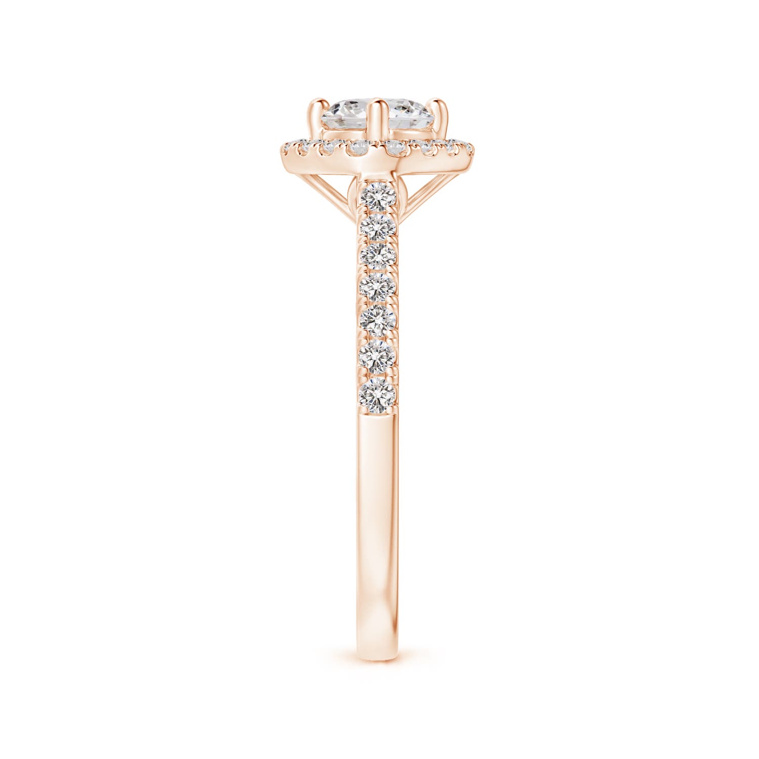 I-J, I1-I2 / 0.75 CT / 14 KT Rose Gold