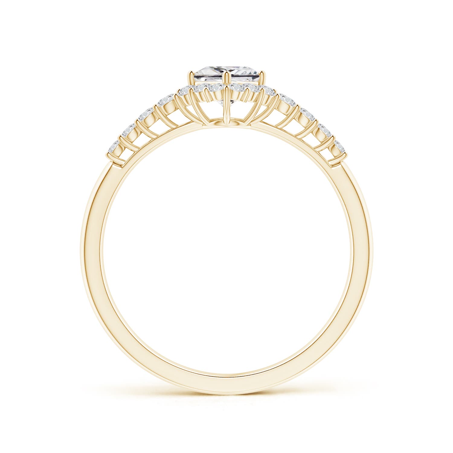 H, SI2 / 0.53 CT / 14 KT Yellow Gold