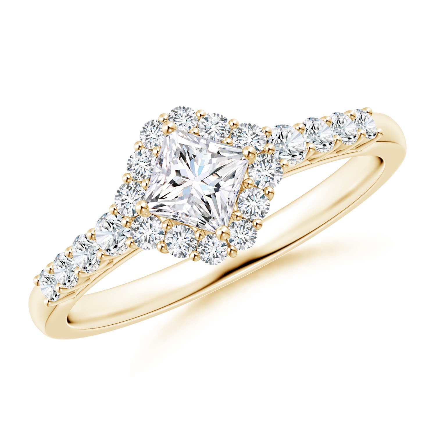 G, VS2 / 0.76 CT / 14 KT Yellow Gold