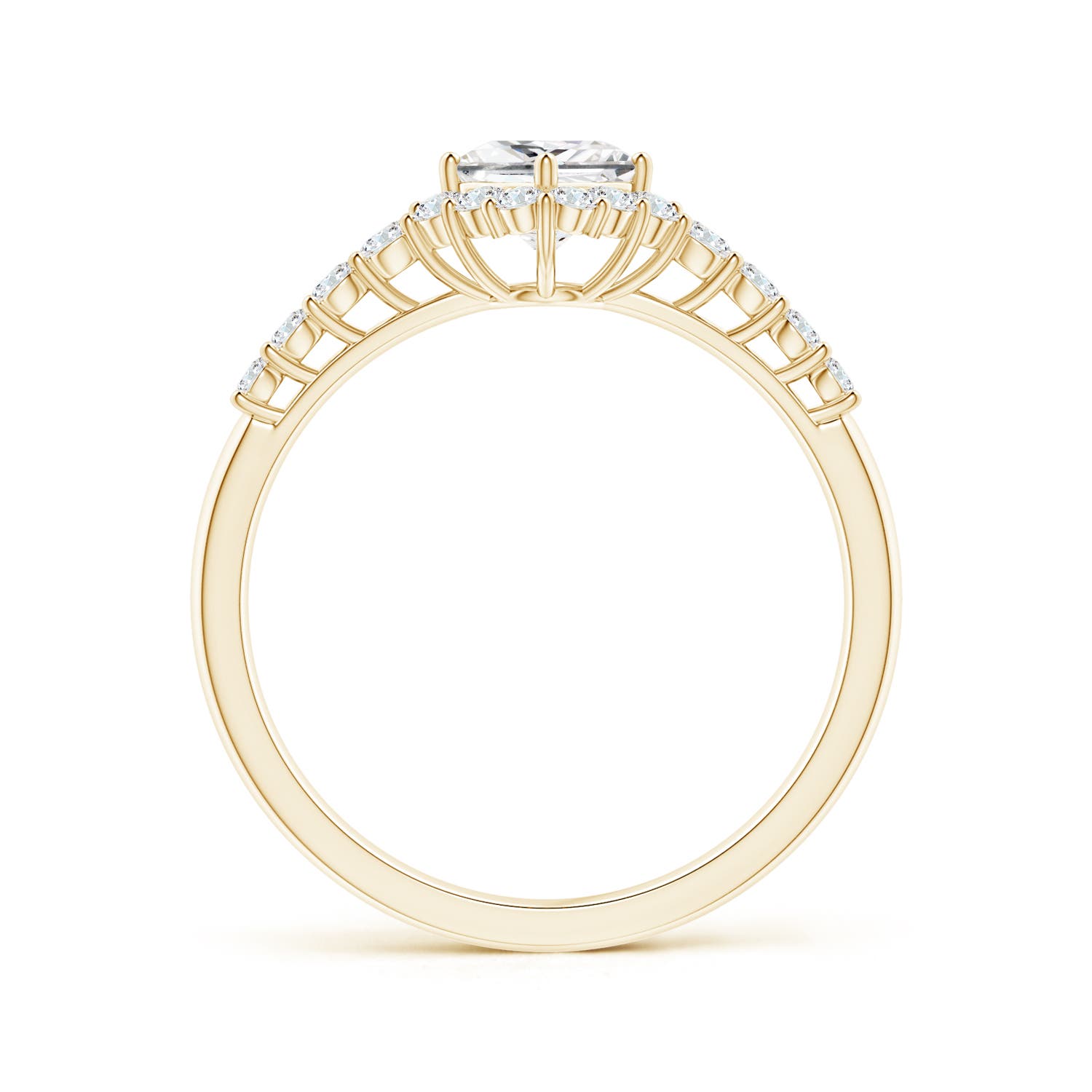 G, VS2 / 0.76 CT / 14 KT Yellow Gold