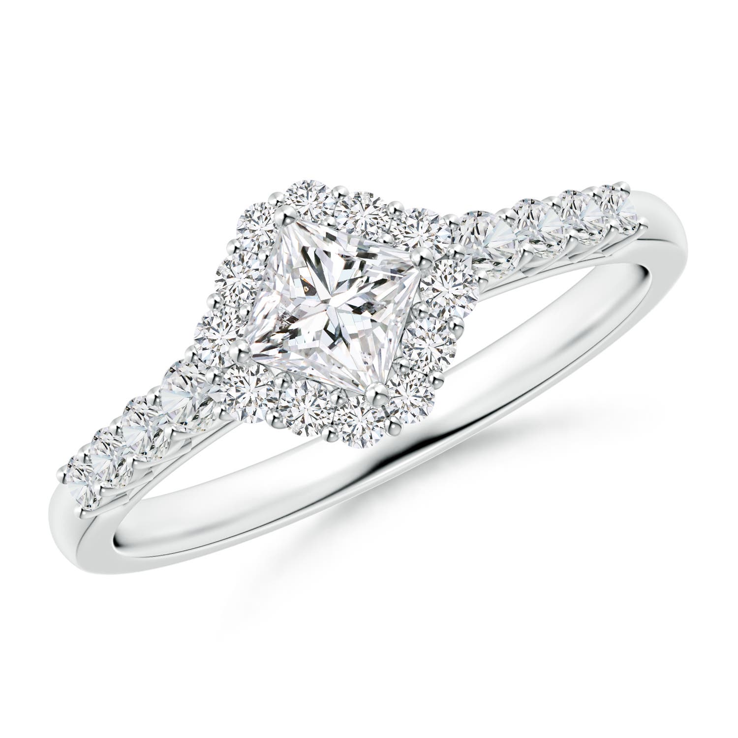 H, SI2 / 0.76 CT / 14 KT White Gold